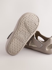 Neutral Moulded Closed Toe Touch Fastening Clogs - Image 4 of 6