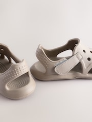Neutral Moulded Closed Toe Touch Fastening Clogs - Image 5 of 6