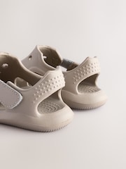 Neutral Moulded Closed Toe Touch Fastening Clogs - Image 6 of 6