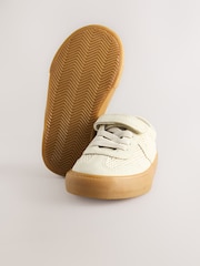 Neutral Standard Fit (F) Touch Fastening Elastic Lace Trainers - Image 3 of 7