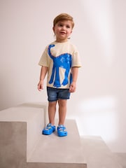 Blue Dinosaur Character Clogs - Image 2 of 9