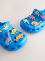 Blue Dinosaur Character Clogs - Image 8 of 9