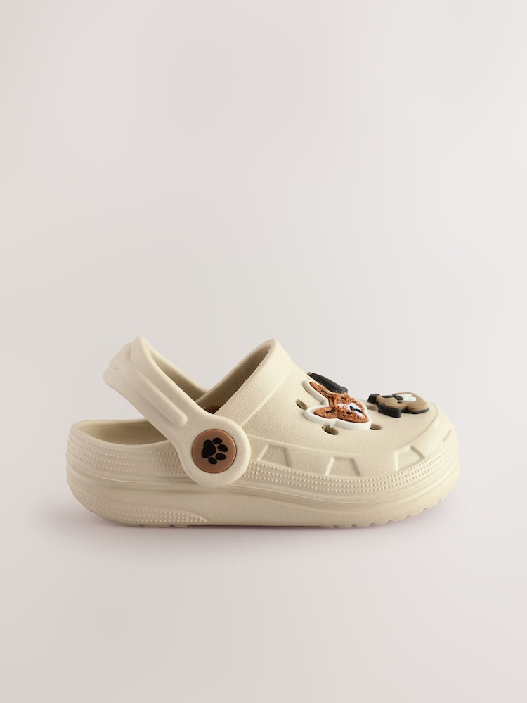 Neutral Dog Character Clogs - Image 2 of 6