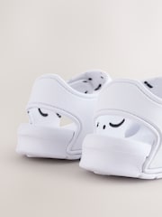 White Pool Sliders - Image 4 of 5