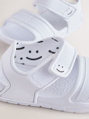 White Pool Sliders - Image 5 of 5
