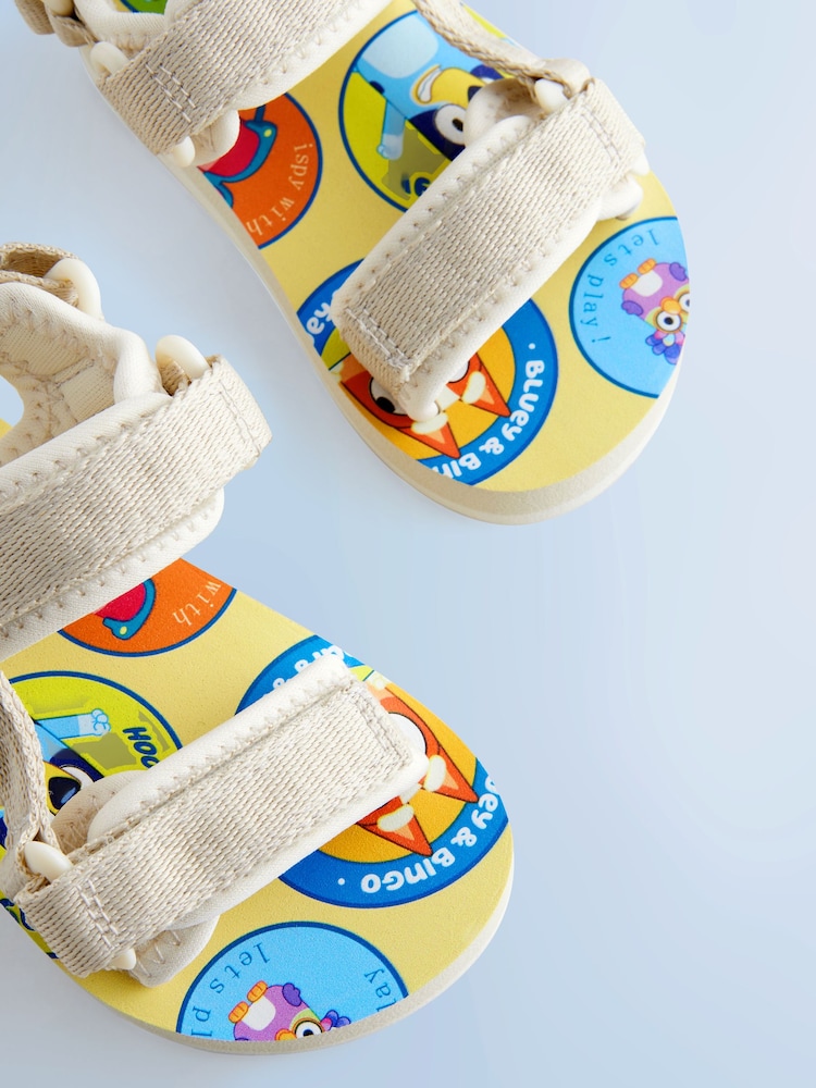 Neutral Bluey Adjustable Strap Trekker Sandals - Image 5 of 5