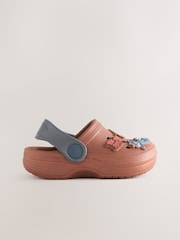 Brown Tom & Jerry Clogs - Image 2 of 5
