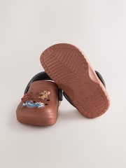 Brown Tom & Jerry Clogs - Image 4 of 5