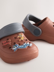 Brown Tom & Jerry Clogs - Image 5 of 5