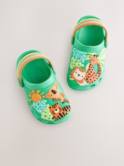 Green Safari Character Clogs - Image 4 of 5