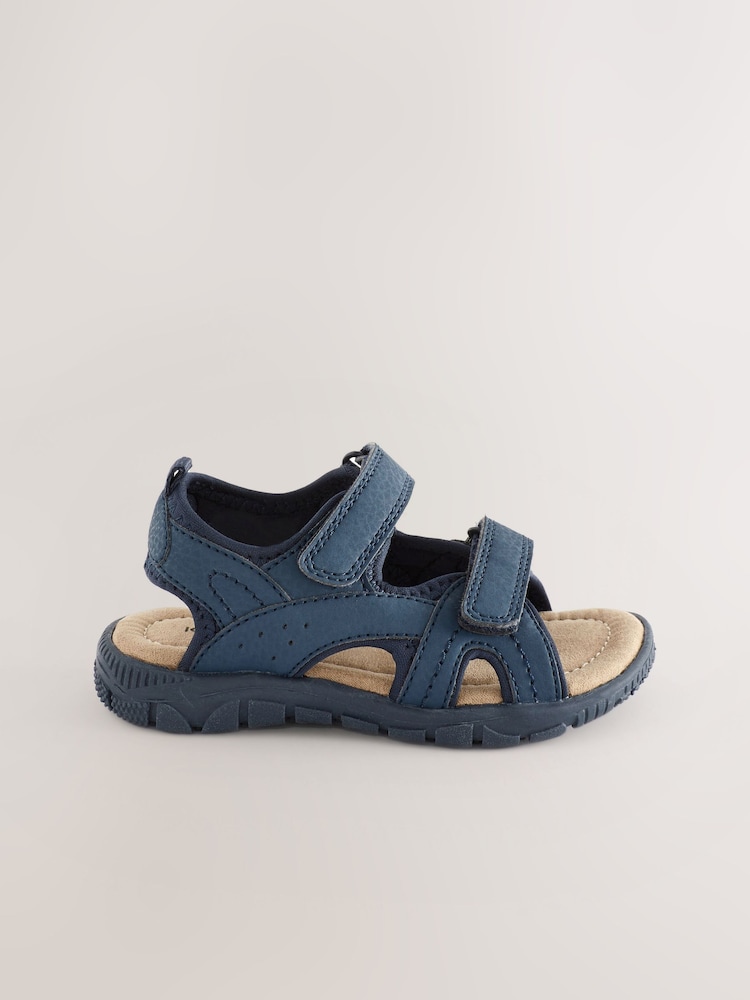 Navy Blue Trekker Sandals - Image 2 of 6