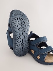Navy Blue Trekker Sandals - Image 4 of 6