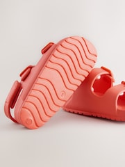 Red Double Buckle Ankle Strap EVA Sandals - Image 5 of 5