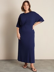 Live Unlimited Blue Waist T-Shirt Dress - Image 1 of 6