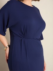 Live Unlimited Blue Waist T-Shirt Dress - Image 4 of 6
