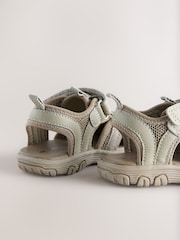 Neutral/Grey Bump Toe Trekker Sandals - Image 3 of 5
