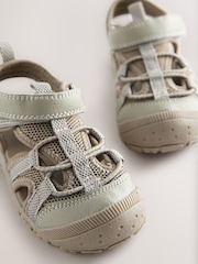 Neutral/Grey Bump Toe Trekker Sandals - Image 5 of 5