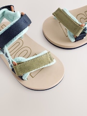 Neutral/Blue Mickey Mouse Trekker Sandals - Image 5 of 6
