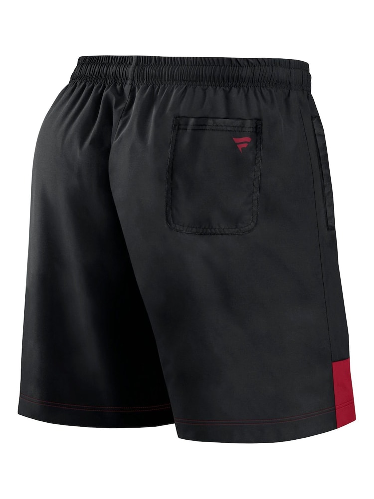 Fanatics NFL Tampa Bay Buccaneers Woven Black Shorts - Image 2 of 3