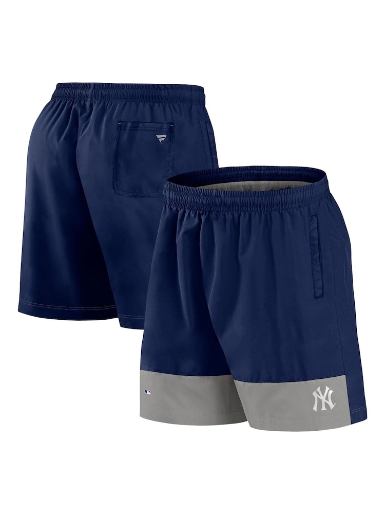 Fanatics Blue MLB New York Yankees Woven Shorts - Image 1 of 3