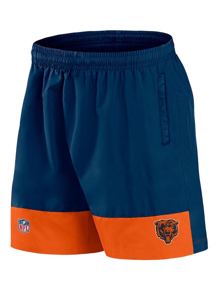 Fanatics Blue NFL Chicago Bears Woven Shorts - Image 2 of 3