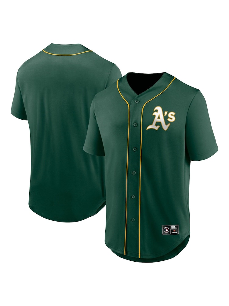 Fanatics Green MLB Oakland Athletics Core Foundation Jersey - Image 1 of 3