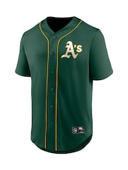 Fanatics Green MLB Oakland Athletics Core Foundation Jersey - Image 3 of 3