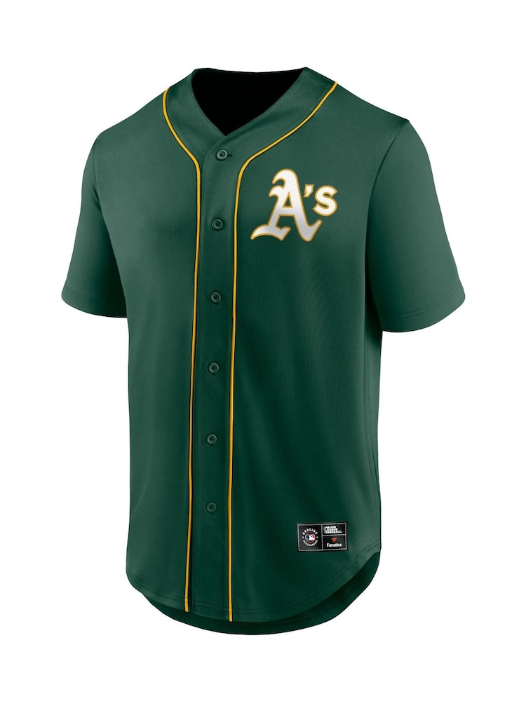 Fanatics Green MLB Oakland Athletics Core Foundation Jersey - Image 3 of 3
