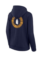 Fanatics Womens Blue Everton Revolve Front and Back Graphic Hoodie - Image 3 of 3