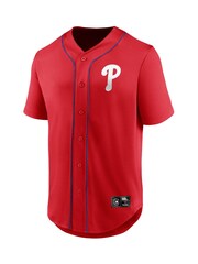 Fanatics Red MLB Philadelphia Phillies Core Foundation Jersey - Image 2 of 3