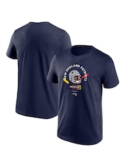 Fanatics Blue NFL New England Patriots Germany HT2 Graphic 100% Cotton Jersey - Image 1 of 3