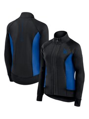 Fanatics Women MLB Los Angeles Dodgers Track Black Jacket - Image 1 of 3