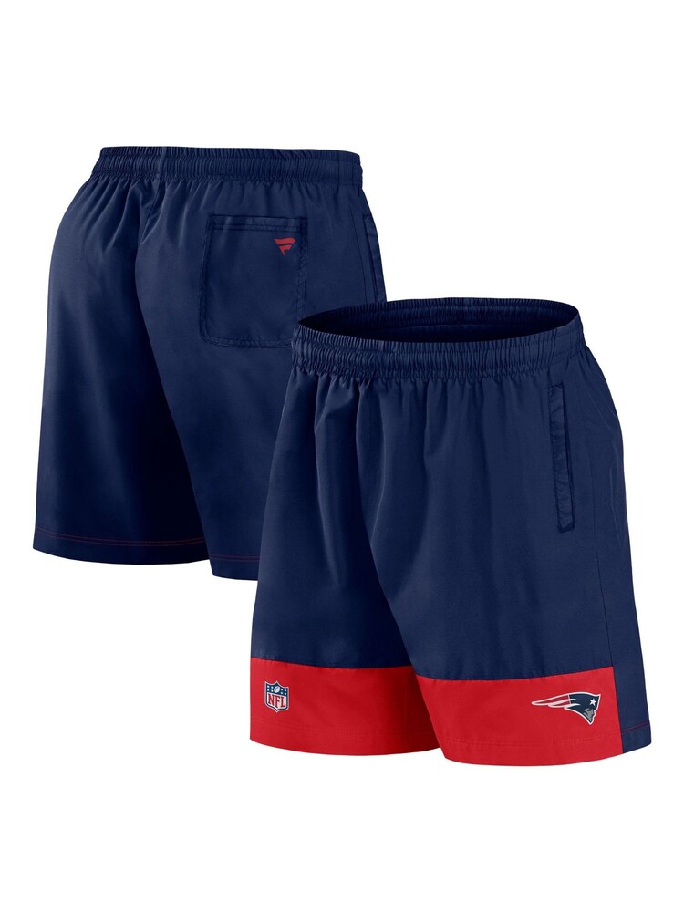 Fanatics Blau NFL New England Patriots Gewebte Shorts - Bild 1 von 3