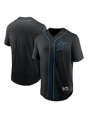 Fanatics MLB Miami Marlins Core Foundation Black Jersey - Image 1 of 3