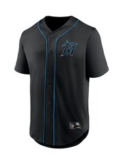 Fanatics MLB Miami Marlins Core Foundation Black Jersey - Image 2 of 3