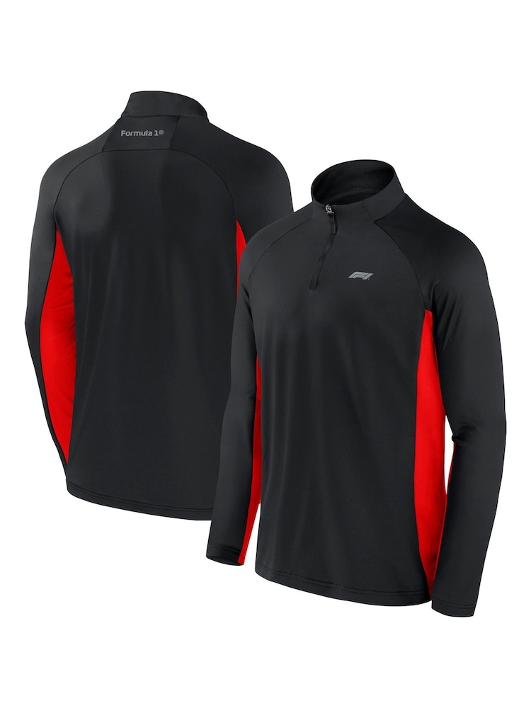 Fanatics F1 Formula 1 Tech Midlayer Black Sweatshirt - Image 1 of 3