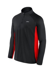Fanatics F1 Formula 1 Tech Midlayer Black Sweatshirt - Image 2 of 3