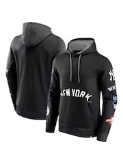Fanatics MLB New York Yankees Fundamental Pullover Black Hoodie - Image 1 of 3
