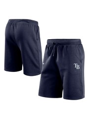 Fanatics Blue MLB Tampa Bay Rays Primary Logo Graphic Fleece Shorts - Image 1 of 3