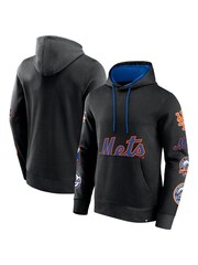 Fanatics MLB New York Mets Fanatics Fundamental Pullover Black Hoodie - Image 1 of 3