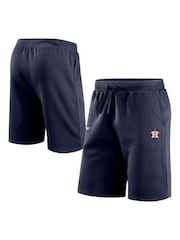 Fanatics Blue MLB Houston Astros Primary Logo Graphic Fleece Shorts - Image 1 of 1