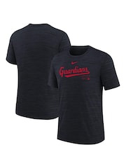 Fanatics Youth MLB Cleveland Guardians Practice Velocity Black T-Shirt - Image 1 of 3