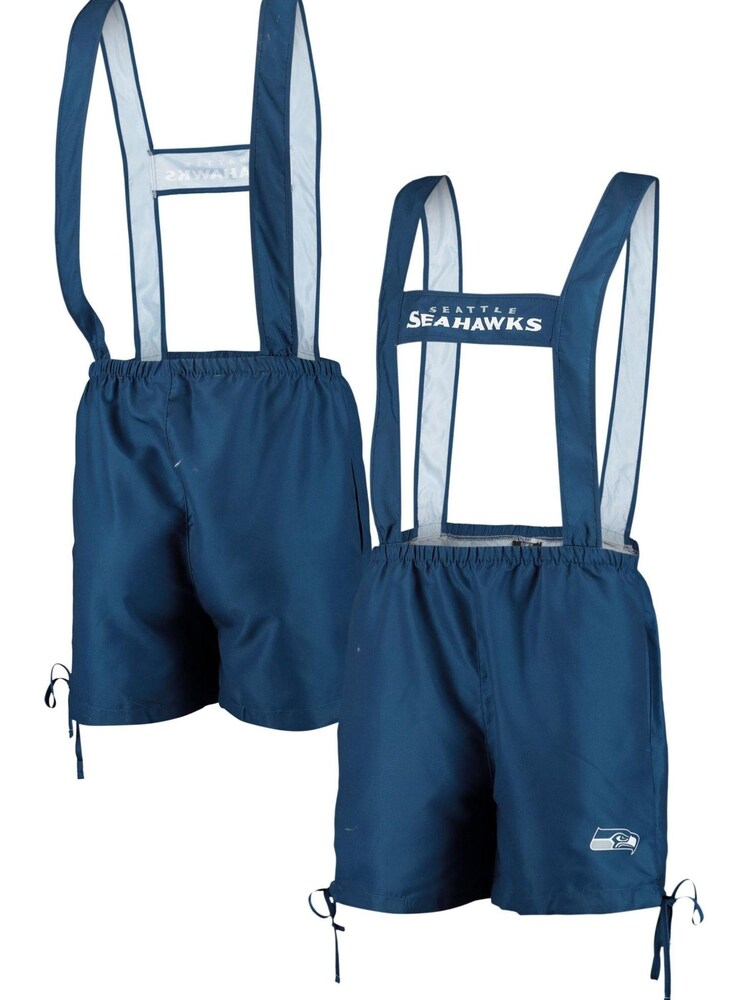 Fanatics Blue NHL Seattle Seahawks Lederhosen Shorts - Image 1 of 3 Fanatics Blue NHL Seattle Seahawks Lederhosen Shorts - Image 1 of 3