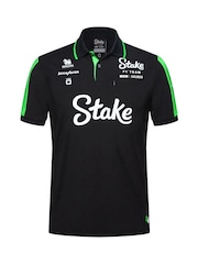 Fanatics F1 Kick Sauber F1 2024 Team Black Polo Shirt - Image 3 of 3