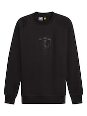 Puma Black F1 Scuderia Ferrari Race Big Shield Crew Sweatshirt - Image 2 of 3