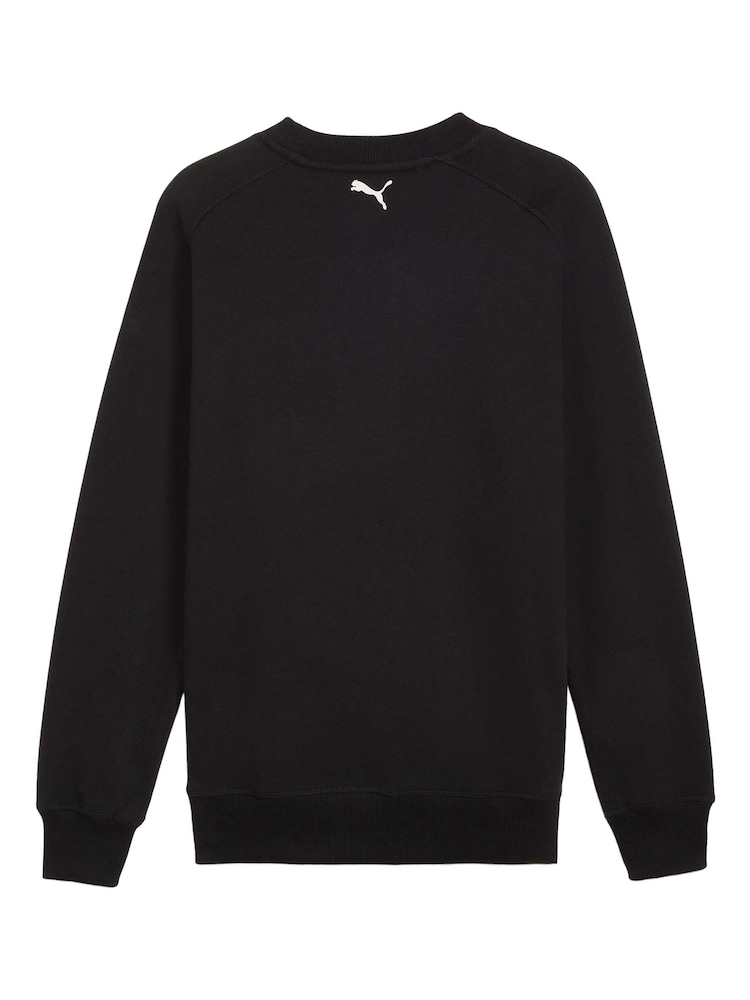 Puma Black F1 Scuderia Ferrari Race Big Shield Crew Sweatshirt - Image 3 of 3