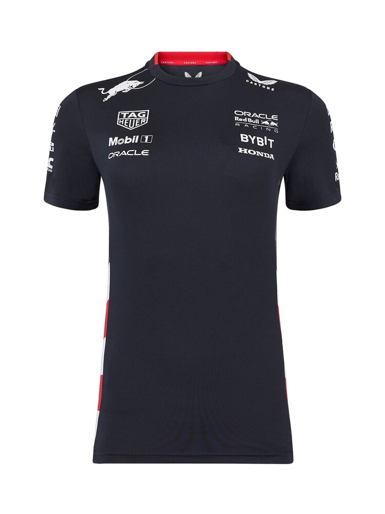 Fanatics Womens Blue F1 Red Bull Racing 2024 Team USA Race T-Shirt - Image 3 of 3