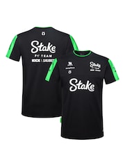Fanatics F1 Kick Sauber F1 2024 Team Black T-Shirt - Image 1 of 3
