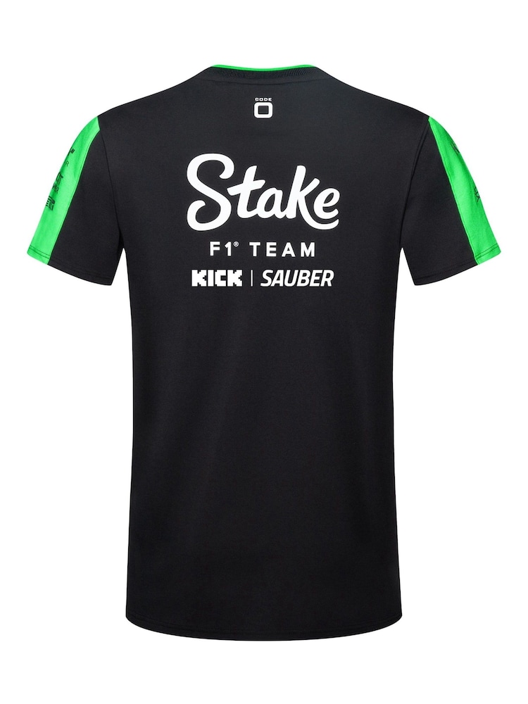 Fanatics F1 Kick Sauber F1 2024 Team Black T-Shirt - Image 3 of 3