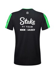 Fanatics Womens F1 Kick Sauber F1 2024 Team Black T-Shirt - Image 2 of 3